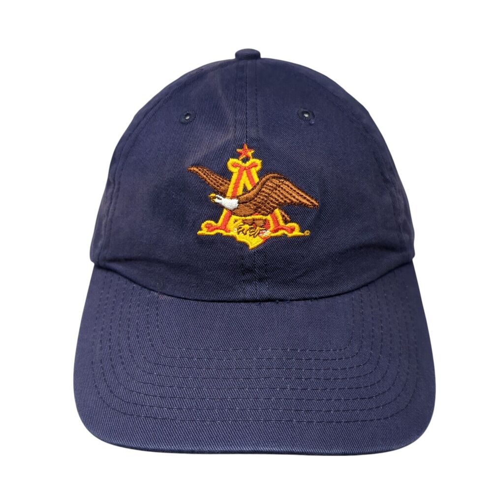Anheuser-Busch Strapback Hat Blue One Size Training & Development Group